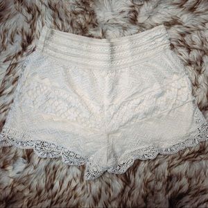 Boho Lace Shorts